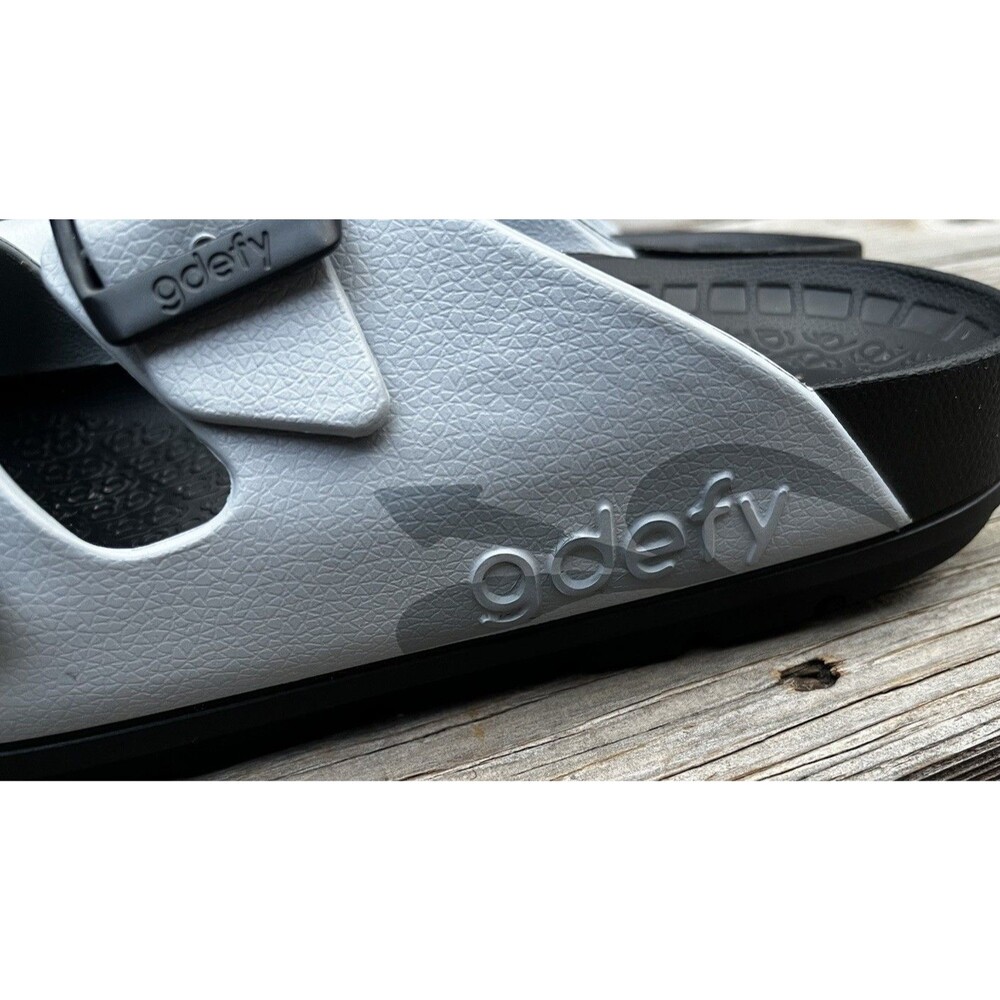 Gdefy UpBov Verso Cloud Unisex Women's 11 Men's 9 Double Strap Slide Sandals - Picture 6 of 15